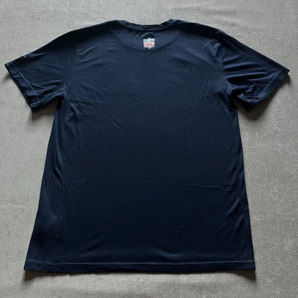Nike Los Angeles Chargers T Shirt Men Medium Navy Dri-Fit Blue Football NFL Team - Picture 2 of 7